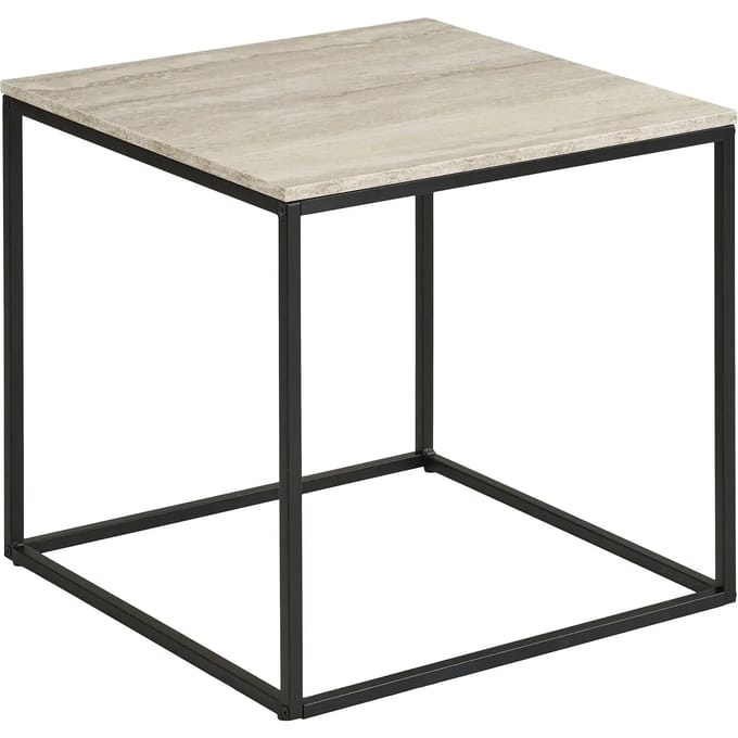 Iris salontafel hoektafel travertijn decor beige.