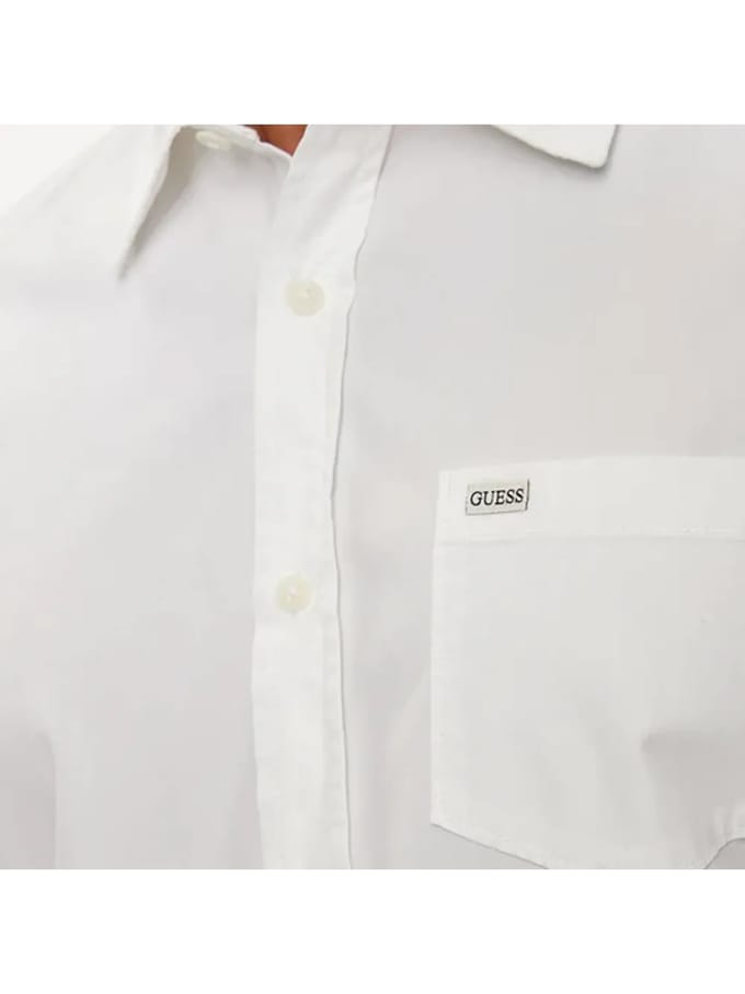 Slim fit overhemd met lange mouwen en pocket Guess