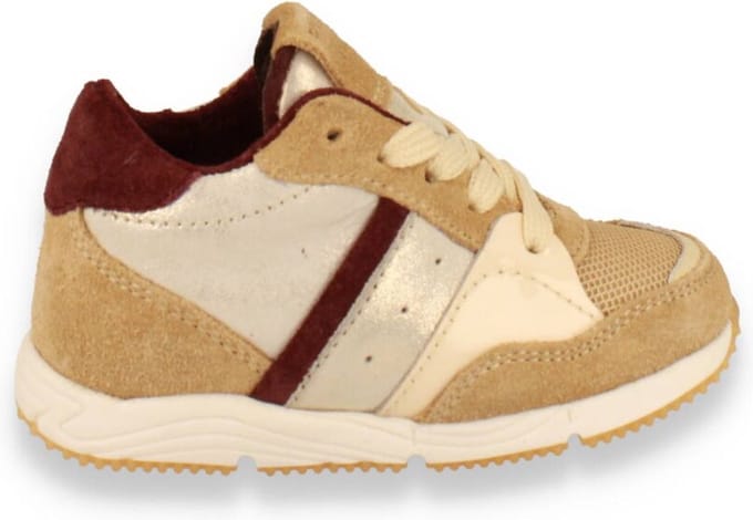 Pinocchio Meisjes Sneaker Combi | Beige | Maat: 24