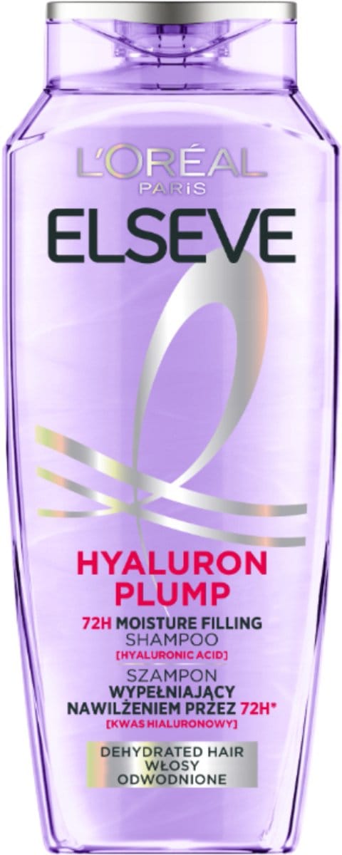 L'Oréal Elseve - Hyaluron Plump Serie - Hydraterende Shampoo - Voor Uitgedroogd Haar