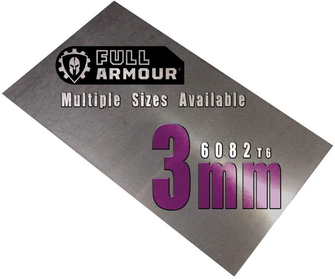 Aluminium Plaat 3mm Dik - 200x100mm Metaalplaat