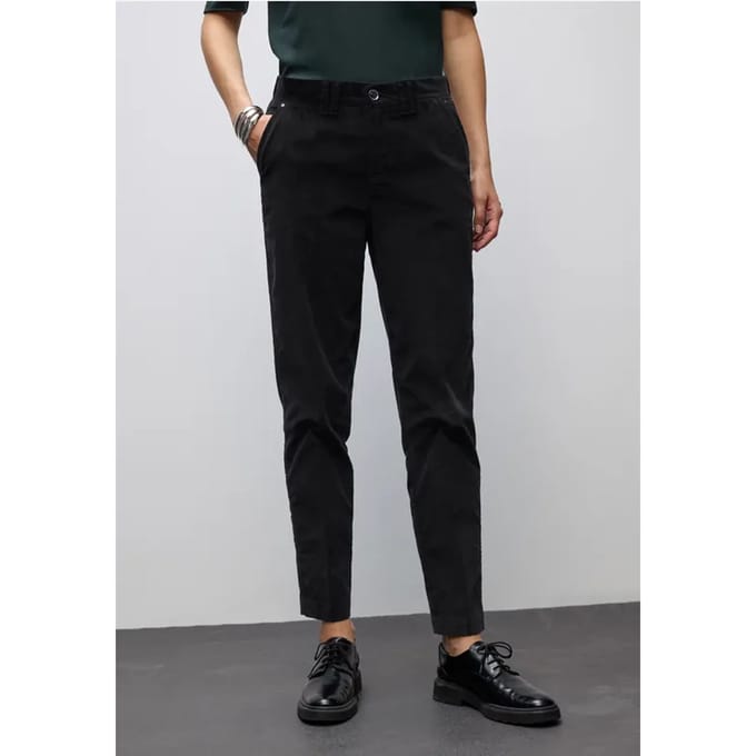 Zachte fluwelen chino