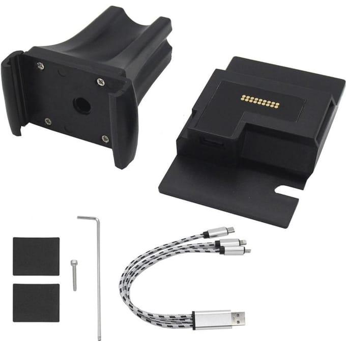 Motorfiets Telefoon Navigatie Beugel USB Oplaadhouder Telefoonhouder Standaard Vervanging voor K1600B zwart