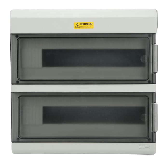 Boîtier de distribution électronique extérieur étanche, disjoncteur, interrupteur, protecteur, montage en surface pour