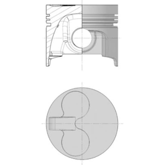 Zuiger KOLBENSCHMIDT 41528600