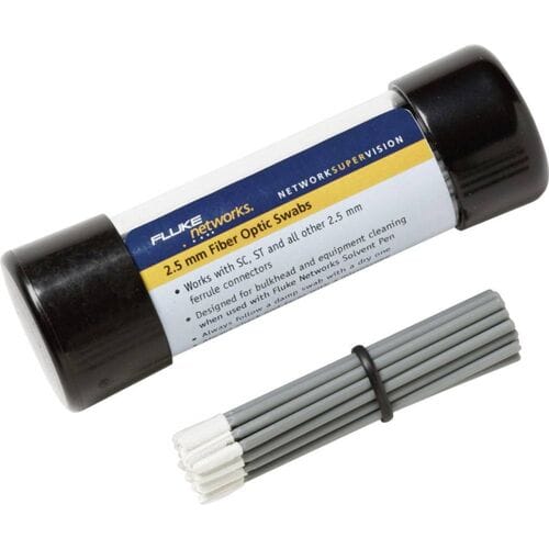 Fluke Networks NFC-SWABS-2.5MM NFC-SWABS-2.5MM Glasvezeltester Meetbereik: Netwerk
