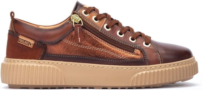 Pikolinos Riells - dames sneaker - bruin - maat 41 (EU) 8 (UK)