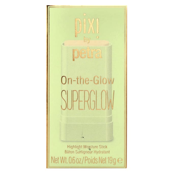 Pixi Beauty, On-the-Glow Super Glow, Stick hydratant illuminateur, GoldedGold, 19 g (0,6 oz) beige