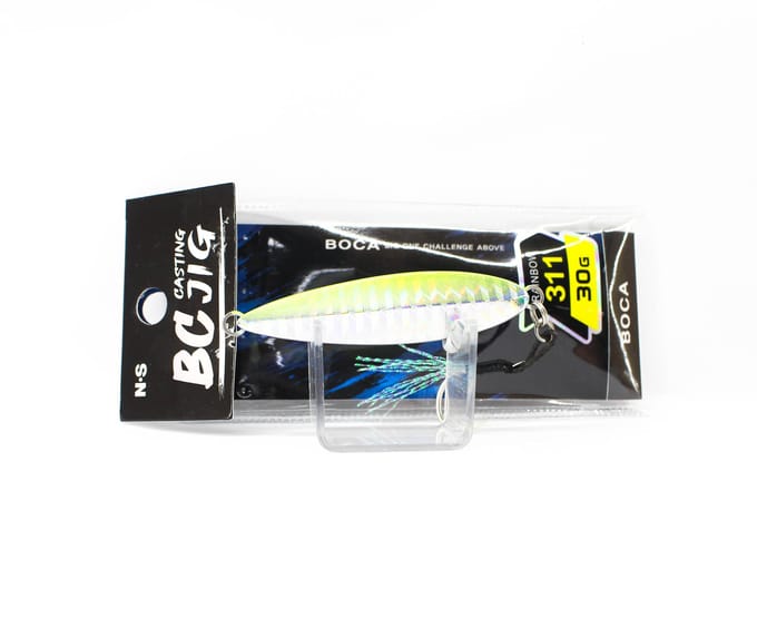 NS Black Hole Metal Jig Boca 30 grammes 311 Arc-en-ciel (7124) black