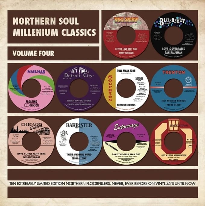 Various Artists - Northern Soul Millenium Classics Vol. 4 (10x 7"Single)