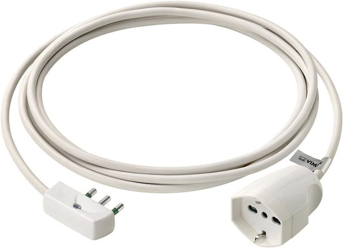 Vimar 0P32381.B universele verlenging 3 m, 3G1, Spa17, wit