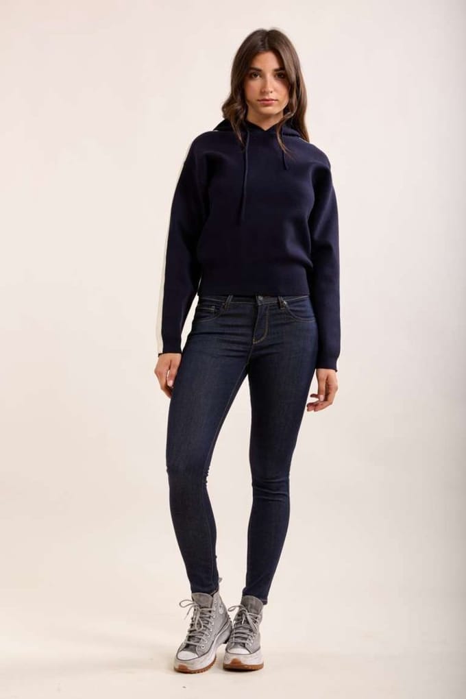 Toxik3 - Push-up skinny jeans dark