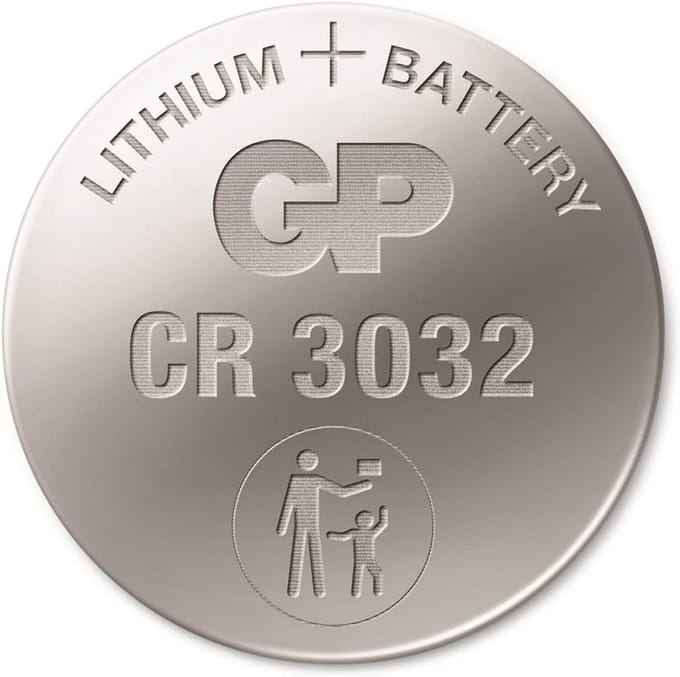 Lithium CR 3032 Batterij 500 mAh 3V - 1 stuk