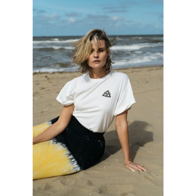 MAICAZZ Nanora-t-shirt offwhite/black su25.75.027