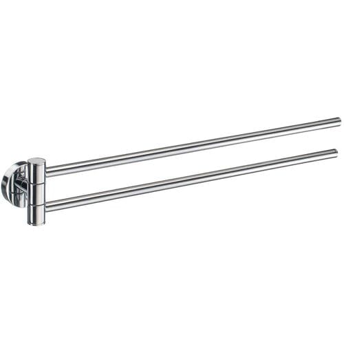 Smedbo Home towel rail double, swivel HK326