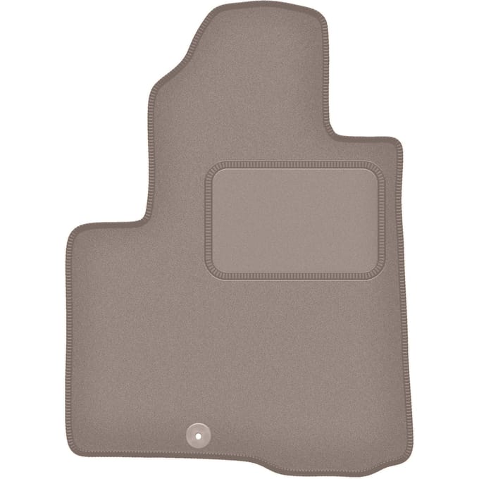 Beige bestuurdersmat voor: Hyundai SantaFe II 7-zits (2006-2012)