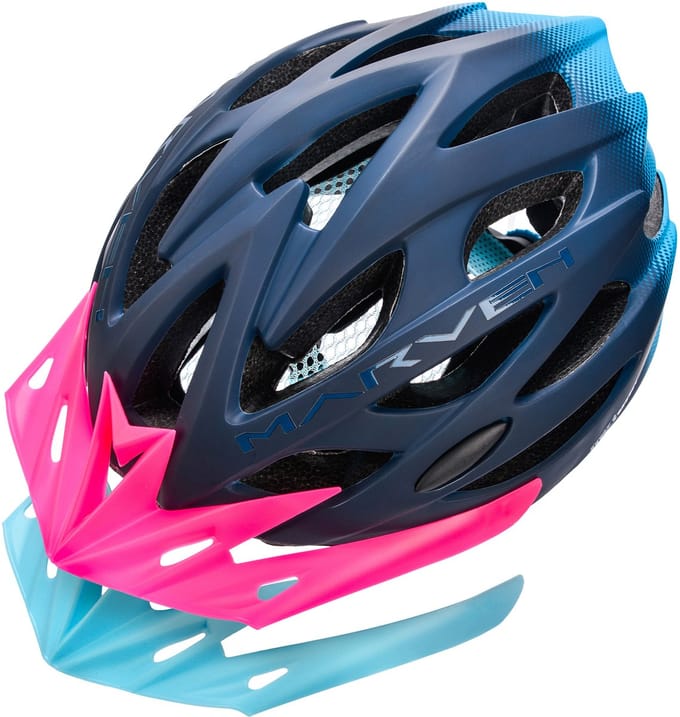 Meteor - Fietshelm - Marven 2 L 58-61 cm donkerblauw/blauw
