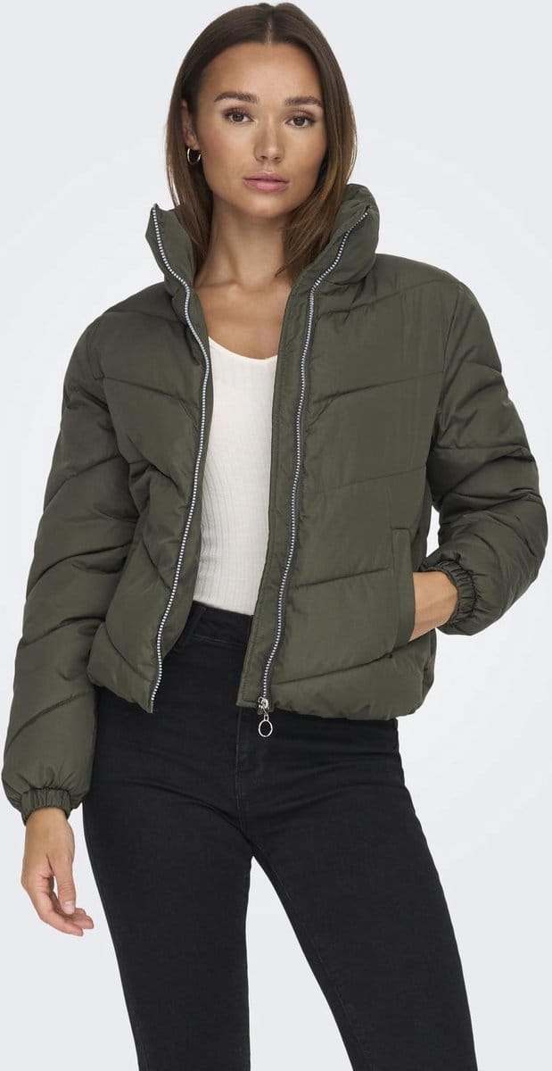 Jacqueline de Yong Finno life short padded jacket