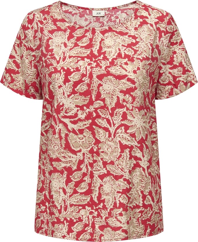 JDY - JDYCAMILLE S/S O-NECK TOP WVN - Dames - Blouses