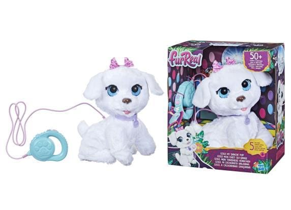 FurReal Friends Gogo Mijn Dansende Pup Elektroniche knuffels Interactieve knuffels