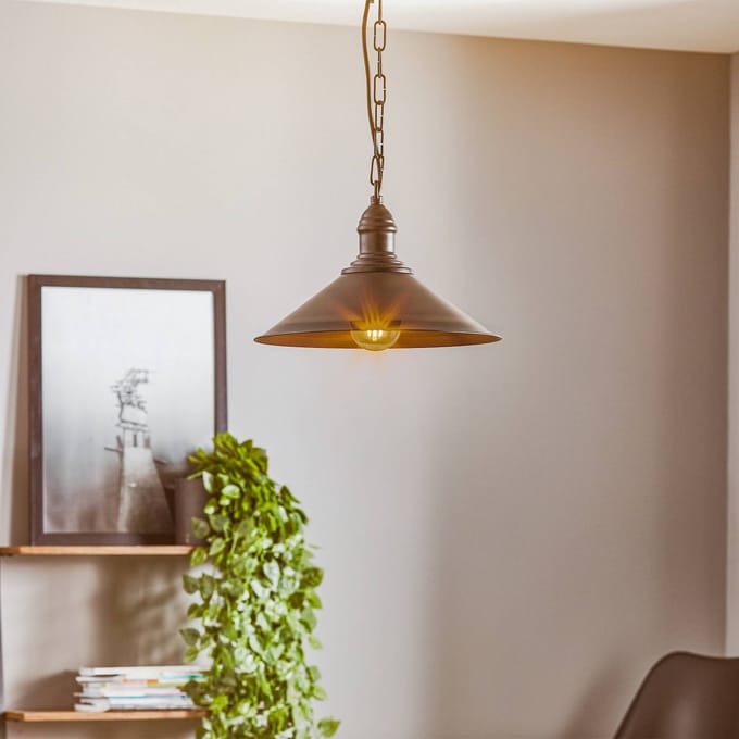 Argon Hanglamp Elmo, 1-lamp, zwart