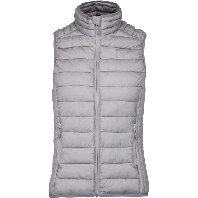 Lightweight Dames bodywarmer merk Kariban Marl Silver - S