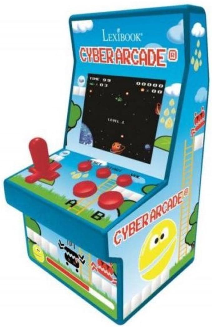 Handheld console Cyber Arcade® met kleuren LCD 2.8'' en 200 games in een retro-ontwerp