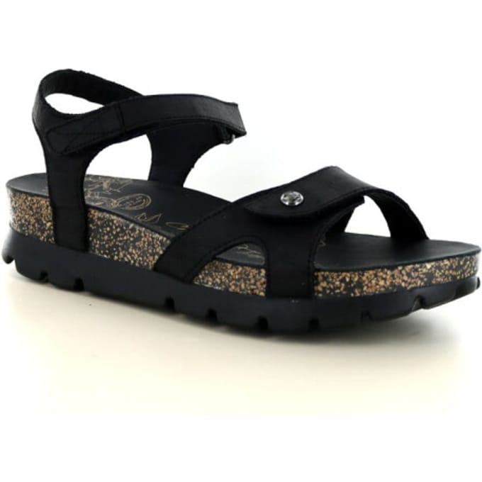 Panama Jack Sulia Basics B2 Napa Grass - Damesschoenen Sandalen - zwart-Zwart