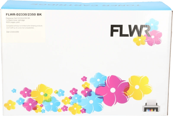 FLWR - Toner / 2330 / 2350 / Zwart - Geschikt voor Dell