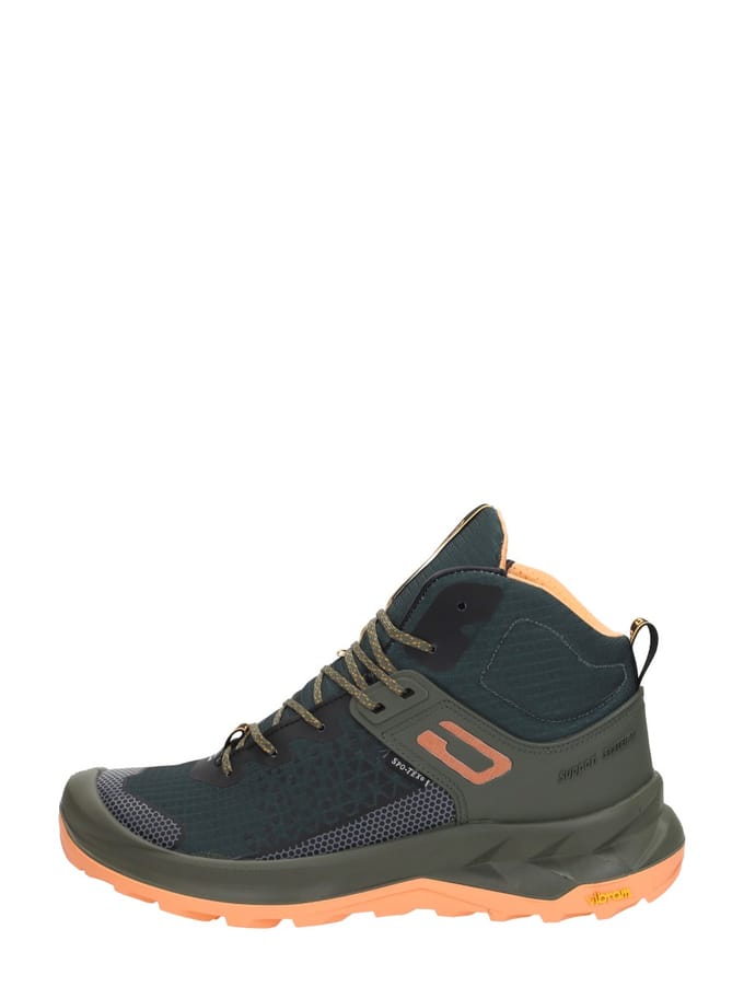 Grisport Explorer low groen roze wandelschoenen uni (15401-176)