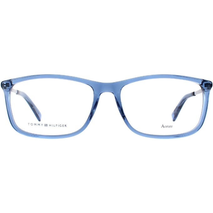Tommy Hilfiger TH1614 MVU transparant blauw brilmontuur
