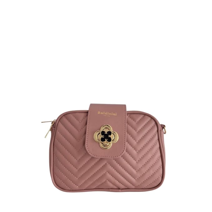 Baldinini Trend Roze PU Dames Schoudertas