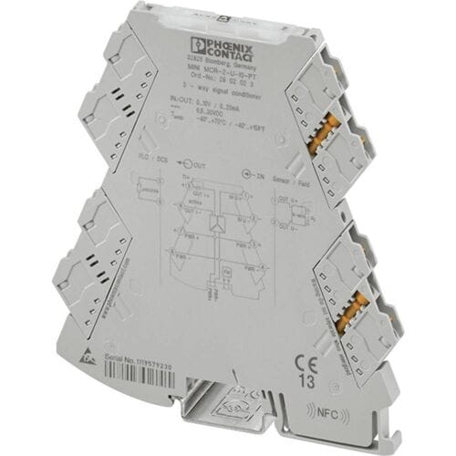 3-way isolation amplifier Phoenix Contact MINI MCR-2-I-I-PT 2901999 1 pc(s)