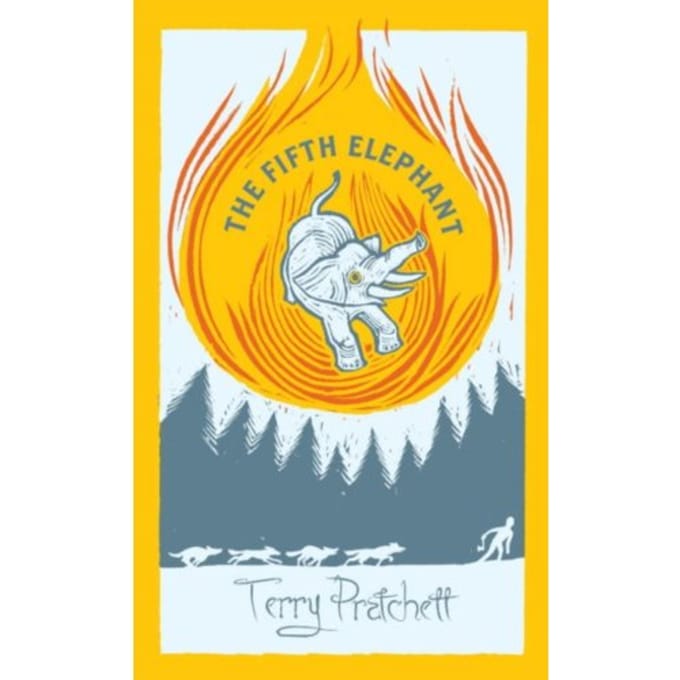 De Vijfde Olifant door Terry Pratchett Hardback Boek 9780857524164