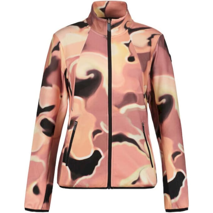 Luhta auttoinen fleece sweater met rits dames -