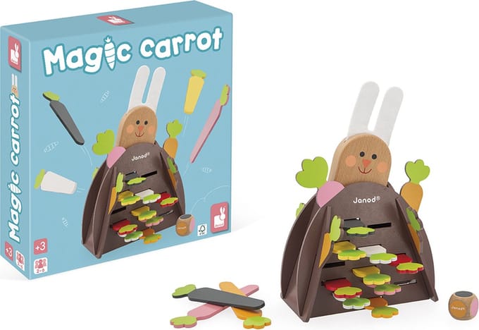Janod - Spel - Magic carrot bordspel