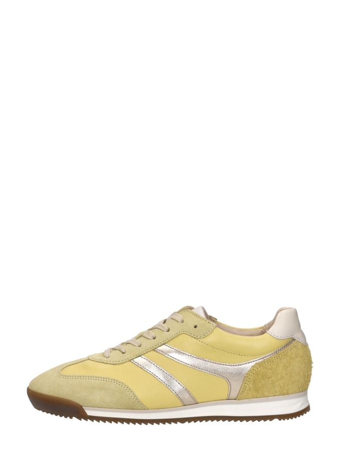 Gabor Sneakers geel Leer - Dames