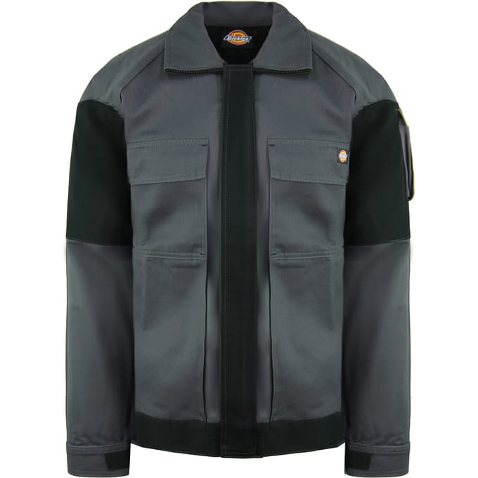 Dickies Grafter Duo Tone heren grijs/zwart werkjas