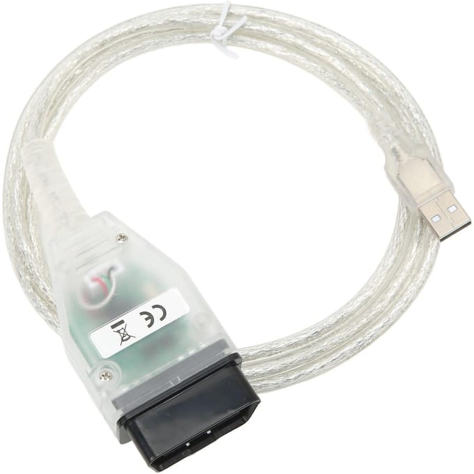 for Win10 Car Diagnostic Cable Precise OBD2 Code Reader Cable for VCI TIS 16pin J2534 V18.00.008 white
