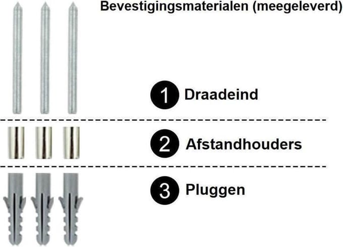 Go Go Gadget - Modern #Zwart #Huisnummer #Nr.1 - 125mm