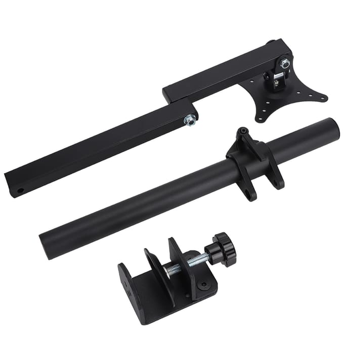 Support d'écran d'ordinateur universel 10-32 pouces Support fixe pour écran d'affichage TV domestique black
