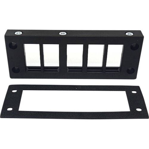 TRU COMPONENTS DVK 24/10 Kabelinvoeringsplaat Klem-Ø (max.) 16 mm Polyamide Zwart 1 stuk(s)