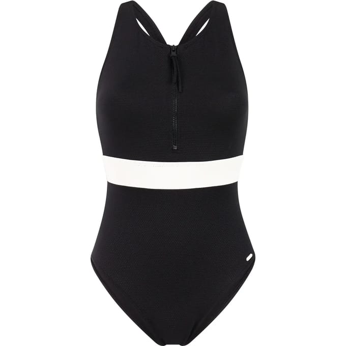 Protest PRTFloat - Badpak Dames - Normale pasvorm - Uitneembare vulling - Medium dekking - Zwart