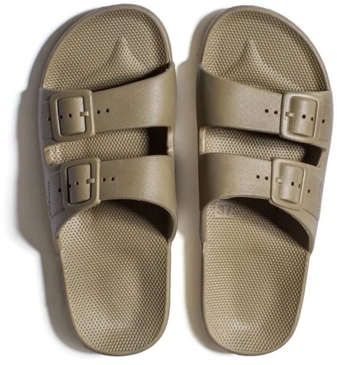 Khaki Slippers Freedom Moses maat 30-31