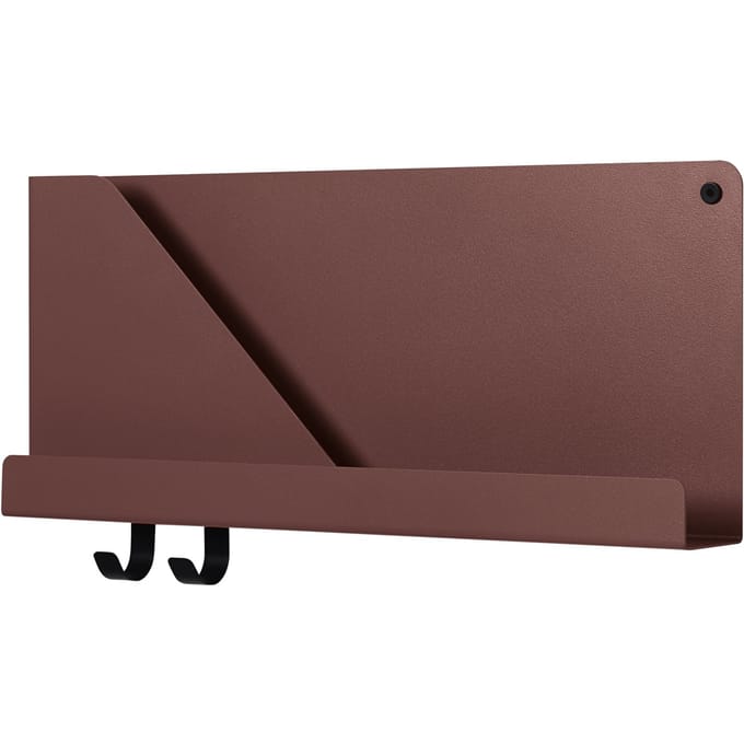 Muuto Folded rek - deep red - 51 x 22 cm