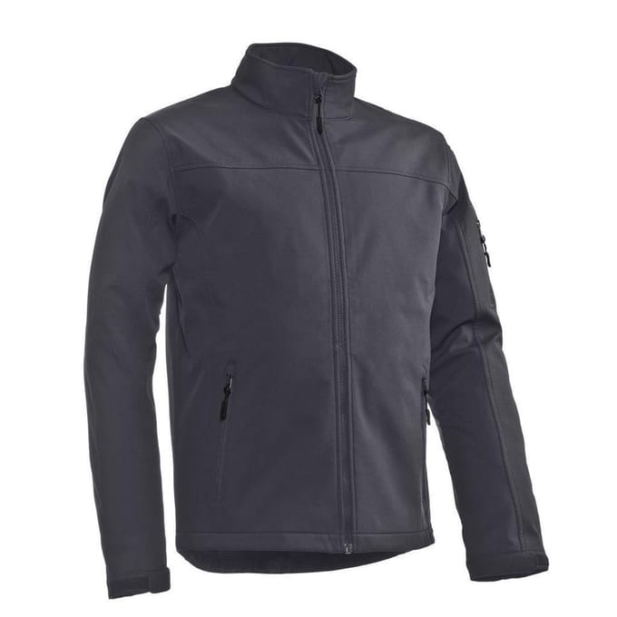 Santino Santo Softshell stretch - Donkergrijs - XL