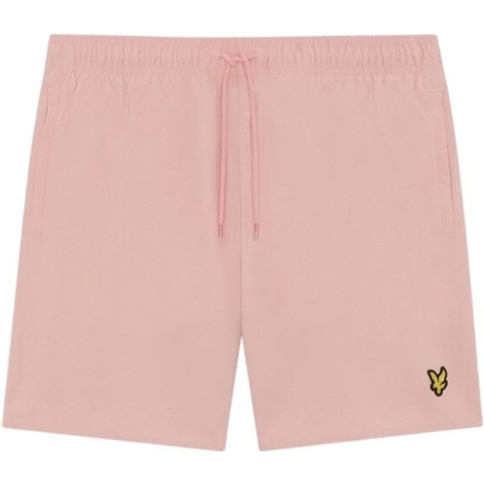 Lyle & Scott Zwembroek Plain Roze - Maat M - Heren