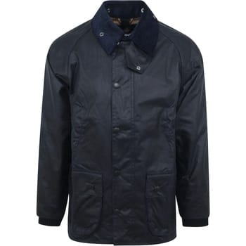Barbour Bedale Wax Jas Donkerblauw - Maat 44 - Heren - Wax jassen