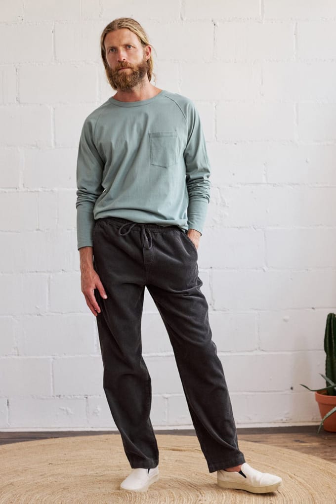 TWOTHIRDS Mitkof - Soft Green Größe: M | Longsleeves Outlet | Herren | Grün
