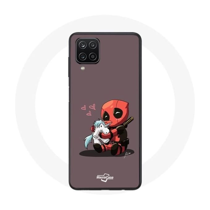 Samsung Galaxy A12 DeadPool eenhoornhoesje
